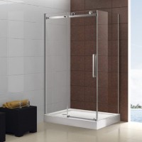 Душевой уголок Cezares Stylus M AH1 150/90 C Cr прозрачное стекло, профиль хром