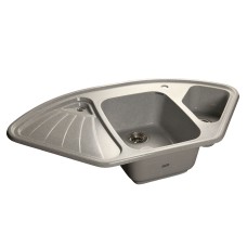 Кухонная мойка GranFest Corner GF-C1040E серый
