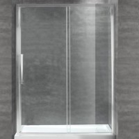Душевая дверь Cezares Lux Soft BF1 150 C Cr прозрачное стекло, профиль хром IV