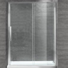 Душевая дверь Cezares Lux Soft BF1 150 C Cr прозрачное стекло, профиль хром IV