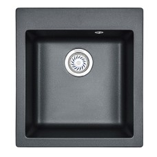 Кухонная мойка Granula GR-4201 41.5х49 шварц