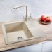 Кухонная мойка Granula GR-6201 620х500 песок