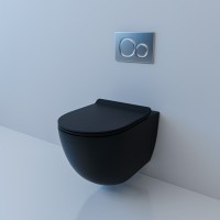 Подвесной унитаз Esbano Garcia Matt Black