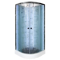 Душевая кабина Deto ЕМ1510 N LED с гидромассажем