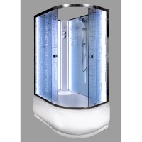 Душевая кабина Deto ЕМ4512 L N LED