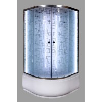 Душевая кабина Deto ЕМ4590 N LED с гидромассажем