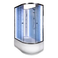 Душевая кабина Deto ЕМ4511 L N LED с гидромассажем