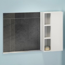 Зеркало для ванной Comforty Милан 120 белый