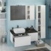 Зеркало для ванной Comforty Милан 120 белый