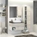 Тумба с раковиной Comforty Прага 90 дуб белый (Comforty T-Y9378)