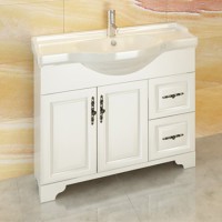 Тумба с раковиной Comforty Севилья 100 слоновая кость