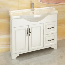 Тумба с раковиной Comforty Севилья 100 слоновая кость