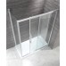 Душевой уголок Cezares Lux Soft AH1 130/90 C Cr IV прозрачное стекло, профиль хром