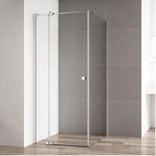 Душевой уголок Cezares Valvola A1 80 C Cr прозрачное стекло, профиль хром