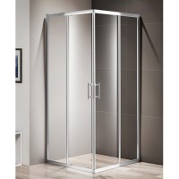 Душевой уголок Cezares Momento A2 100 C Cr прозрачное стекло, профиль хром