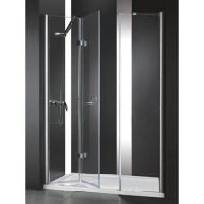 Душевая дверь Cezares Elena BS13 80 50/50 C Cr прозрачное стекло, профиль хром
