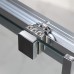 Душевой уголок Cezares Lux Soft AH1 150/90 C Cr IV прозрачное стекло, профиль хром