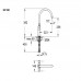 Смеситель Grohe Ambi Cosmopolitan 30190000 для кухни
