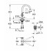 Смеситель Grohe Atrio New 21019003 для раковины