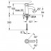 Смеситель Grohe Bau Classic 23162000 для раковины