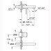 Внешняя часть смесителя для раковины Grohe Concetto New 19575001