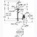 Смеситель Grohe Bau Curve 32805000 для раковины