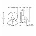 Внешняя часть смесителя для ванны Grohe Essence 24058GN1