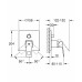 Внешняя часть смесителя для ванны Grohe Eurocube 24094000