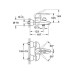 Смеситель для ванны Grohe Eurofresh 32401000