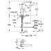 Смеситель Grohe Eurocube 2313500E для раковины