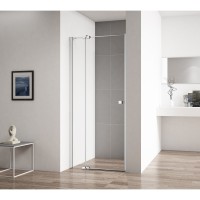 Душевая дверь Cezares Valvola B-1-100-C-Cr прозрачное стекло, профиль хром