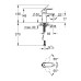 Смеситель Grohe Eurosmart Cosmopolitan 3282700E для раковины