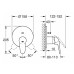 Внешняя часть смесителя для ванны Grohe Eurostyle 24047LS3
