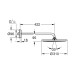 Верхний душ Grohe Rainshower 310 26257000