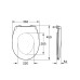 Сиденье для унитаза Grohe Bau Ceramic 39493000
