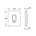 Кнопка для писсуара Grohe Arena Cosmopolitan 38857SH0