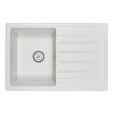 Кухонная мойка Granula Standart 76х50 ST-7602 белый