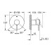 Внешняя часть смесителя для душа Grohe Atrio New Classic 24065AL3