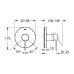 Внешняя часть смесителя для душа Grohe Essence New 24057AL1