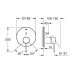 Внешняя часть смесителя для ванны Grohe Essence New 24058DL1