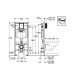 Унитаз с инсталляцией Grohe Solido Ceramic 39192000