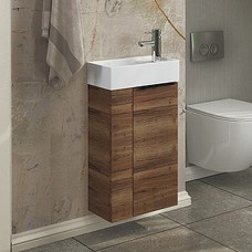 Тумба с раковиной Comforty Асти 40 дуб темно-коричневый