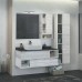 Тумба с раковиной Comforty Прага 120 дуб белый (78189)
