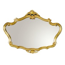 Зеркало для ванной Caprigo 93х69 золото
