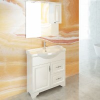 Мебель для ванной Comforty Севилья 85 слоновая кость