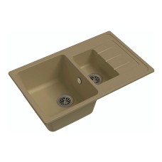 Кухонная мойка Ewigstein Elegant 60KF бежевый