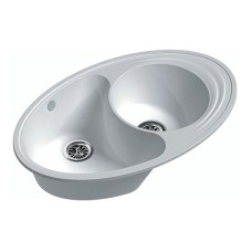 Кухонная мойка Ewigstein Elegant W90KF иней