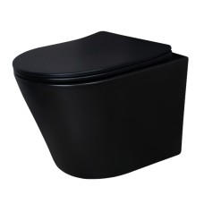 Подвесной унитаз Gid TR2130BM черный