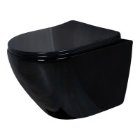 Подвесной унитаз Gid Tr2198-18 черный