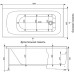 Акриловая ванна Aquanet Roma 170х70